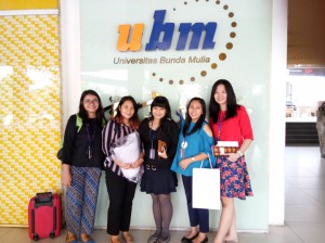 Kegiatan Campus Hiring UBM - PT alam Sutera Tbk, Kamis, 8 Februari 2018.