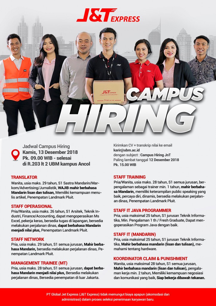 poster Campus Hiring UBM