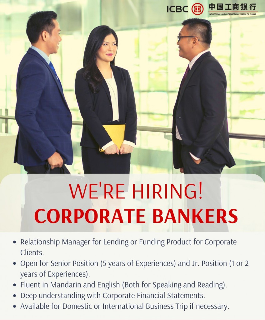 Relationship Manager - Corporate Banking I Department