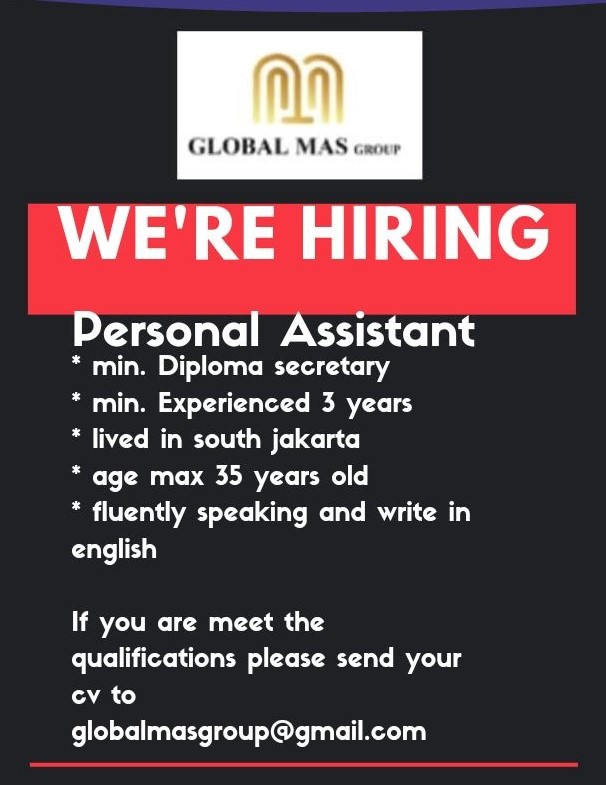 IKLAN PERSONAL ASSISTANT