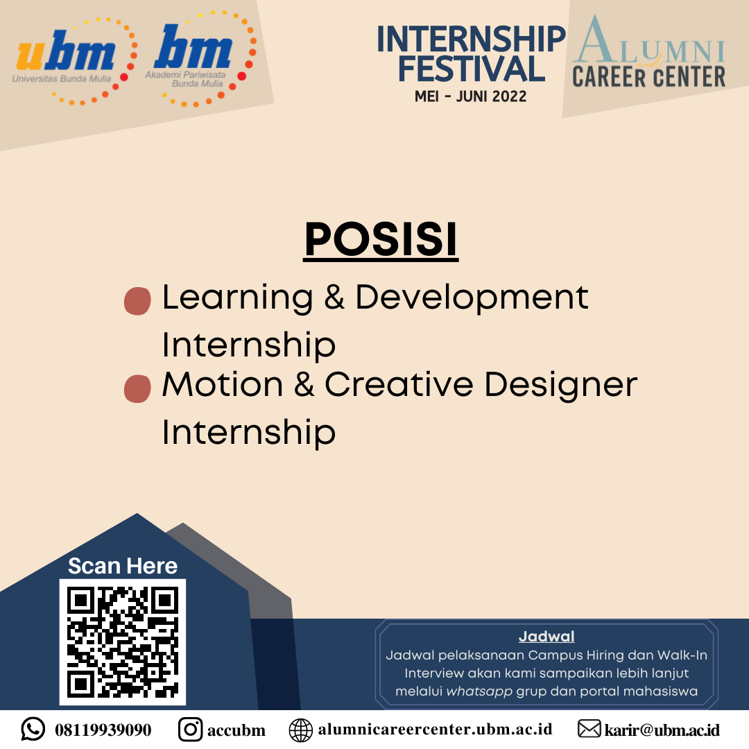 [Internship Festival] PT. Cyberindo Aditama (CBN) - ACC UBM